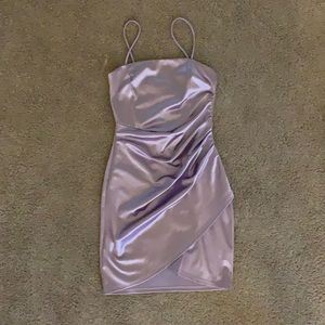 Purple party dress